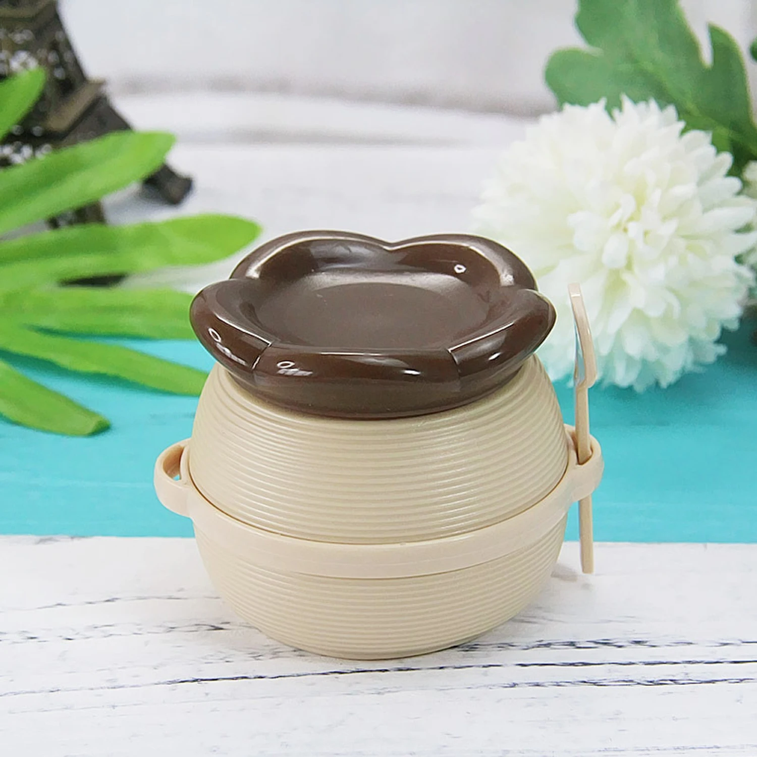 DIY клейкие аксессуары стильная слизь глина хранения герметизация горшок контейнер с ложкой для детей ясные/пушистые слизи хранения игрушки