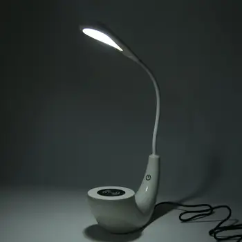 

High Quality USB Desk Lamp LED Table Light USB Wireless Charging Desk Reading LED Light Studyroom Table Night Lamp 110-240V