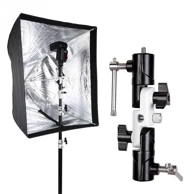  Light U-Shaped Swivel Flash Holder Three-Section Bracket Light Stand / Tripod / Flash / Photography