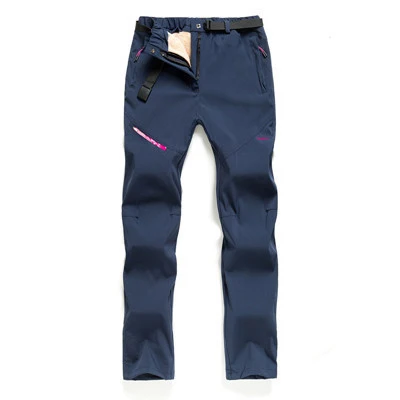 for Men (Blue) Походные уличные штаны водонепроницаемые ветрозащитные дышащие быстросохнущие брюки для женщин и мужчин Кемпинг Рыбалка Альпинизм эластичный осень зима - Цвет: for Men (Blue)