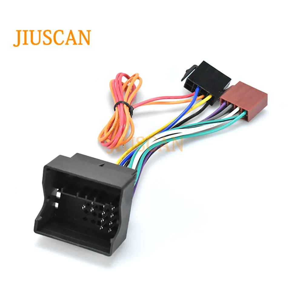 JIUSCAN 12-024 ISO радио для MERCEDES-BENZ 2004+ для OPEL(выберите модели) Проводка f-жгут провода кабель штекер Адаптер стерео