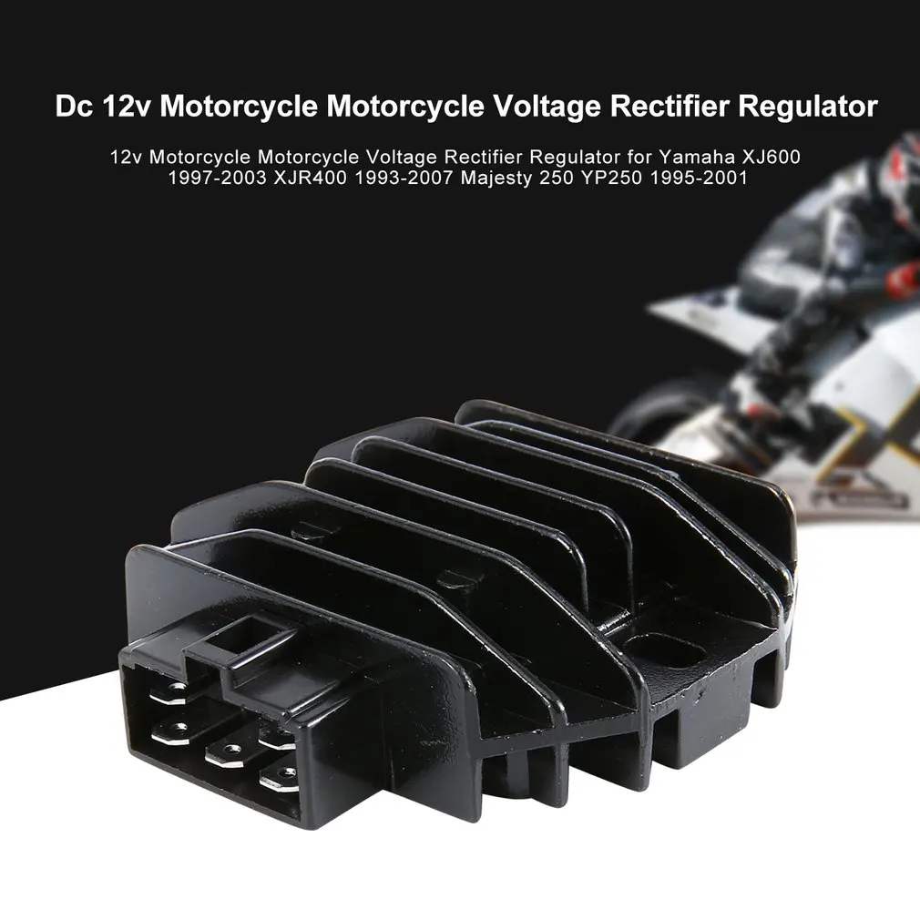 12v мотоцикл Напряжение Регулятор выпрямителя Для Yamaha XJ600 1997-2003 XJR400 1993-2007 величественность 250 YP250 1995-2001