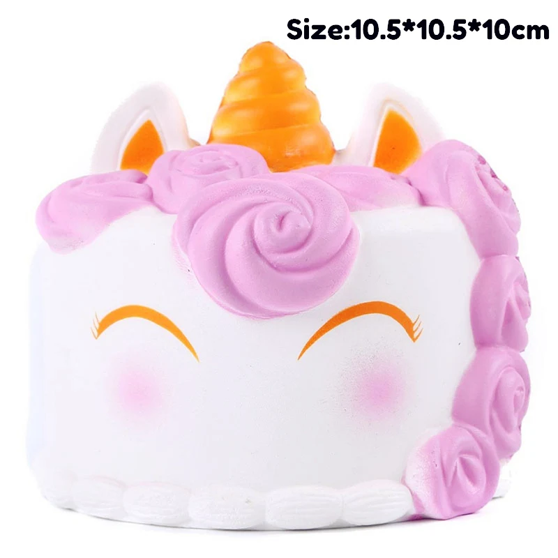 

Unicorn Cake Donut Milk Cup Antistress Squishy Toy Slow Rising Squeeze PU Simulation Snack Stress Relief Kids Toys Xams Gift