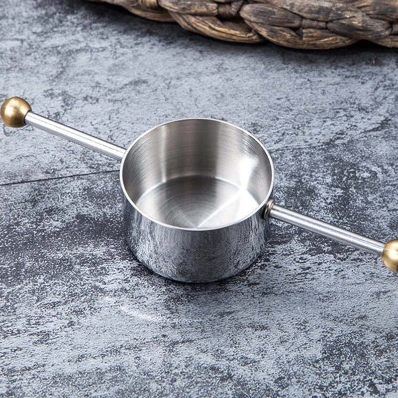 Барные меры Jigger с ручкой для виски, коктейлей Jigger измерительный инструмент 30 мл