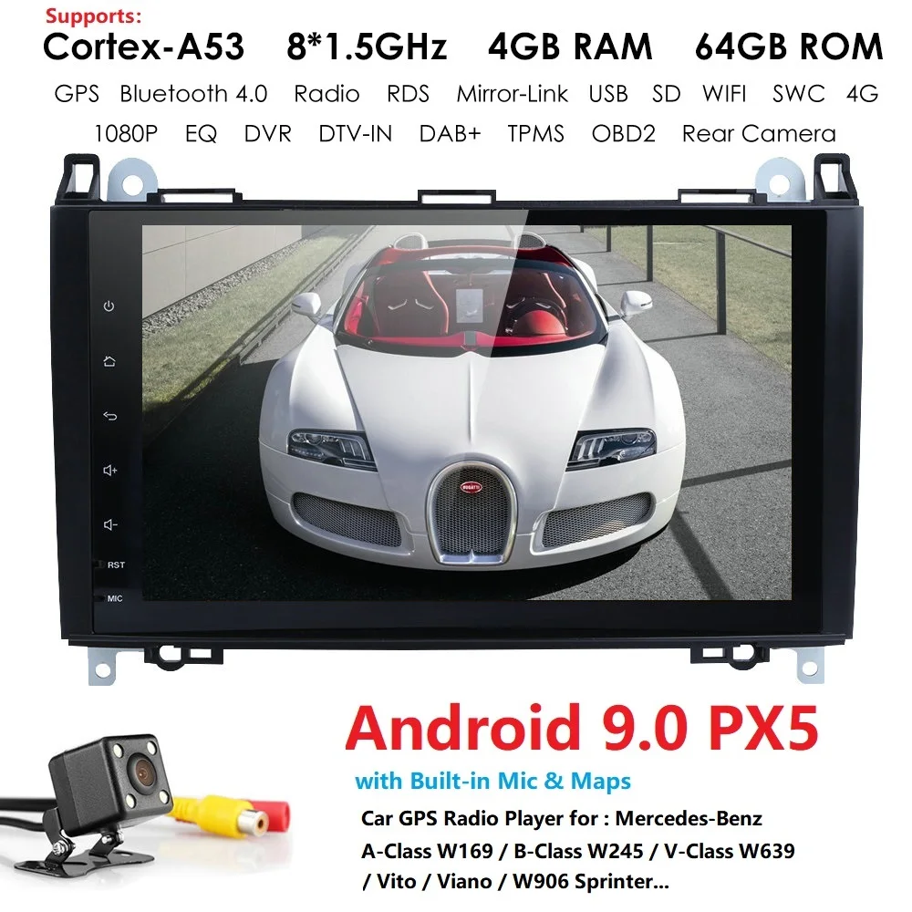 Clearance 4G+64G 4GWIFI 2din no-DVD GPS Head unit for Mercedes Benz B200 A B Class W169 W245 Viano Vito W639 Sprinter W906 Bluetooth Radio 4 Clearance 4G+64G 4GWIFI 2din no-DVD GPS Head unit for Mercedes Benz B200 A B Class W169 W245 Viano Vito W639 Sprinter W906 Bluetooth Radio 4