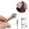 Portable 3.5mm Stereo Studio Mic KTV Karaoke Mini Microphone For Cell Phone Laptop PC Desktop 5.5cm*1.8cm Small Size Mic ► Photo 2/6