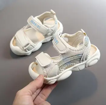 

2020 Summer Kids Shoes Brand Open Toe Toddler Boys Beach Sandals Orthopedic Sport Leather Baby Girls Sandals Leisure Kids Shoes