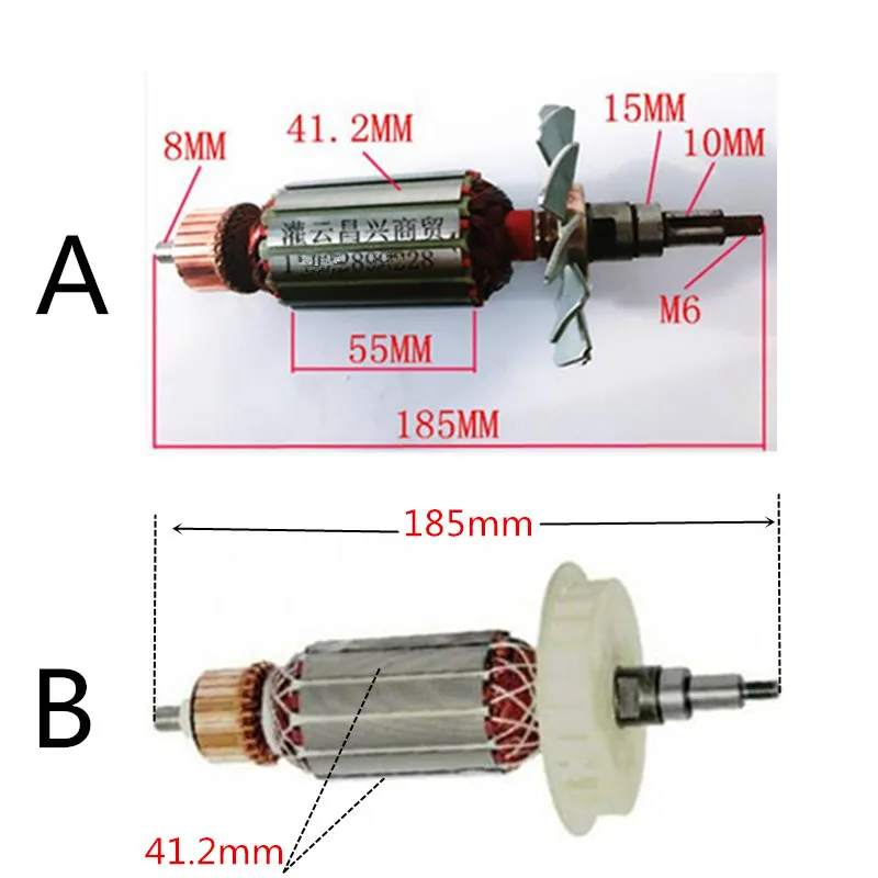 AC220-240V Armature for HITACHI HIT-MIN 150 G15SA S1M-MH-150A Rotor Motor | Инструменты