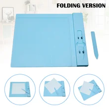 Punch-Board Folder Paper Measuring-Tool Envelope Scrapbooking Origami Professional Mini