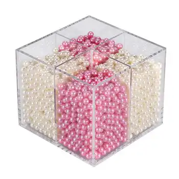 

Clear Acrylic Storage Case Cosmetic Organizer Makeup Brush Storage Box Container Box Rack