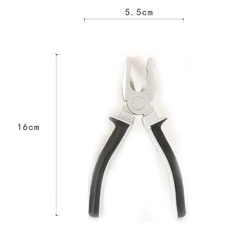 

160mm Diagonal Pliers Meet ( 55C) With Two Color PVC Grips