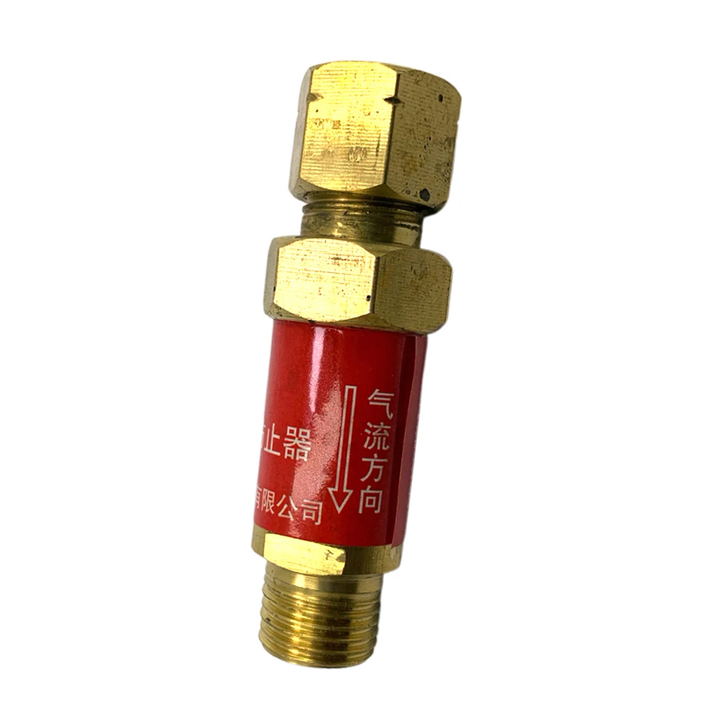 Oxygen Acetylene Flashback Arrestors Set Regulator End 19mm Threads