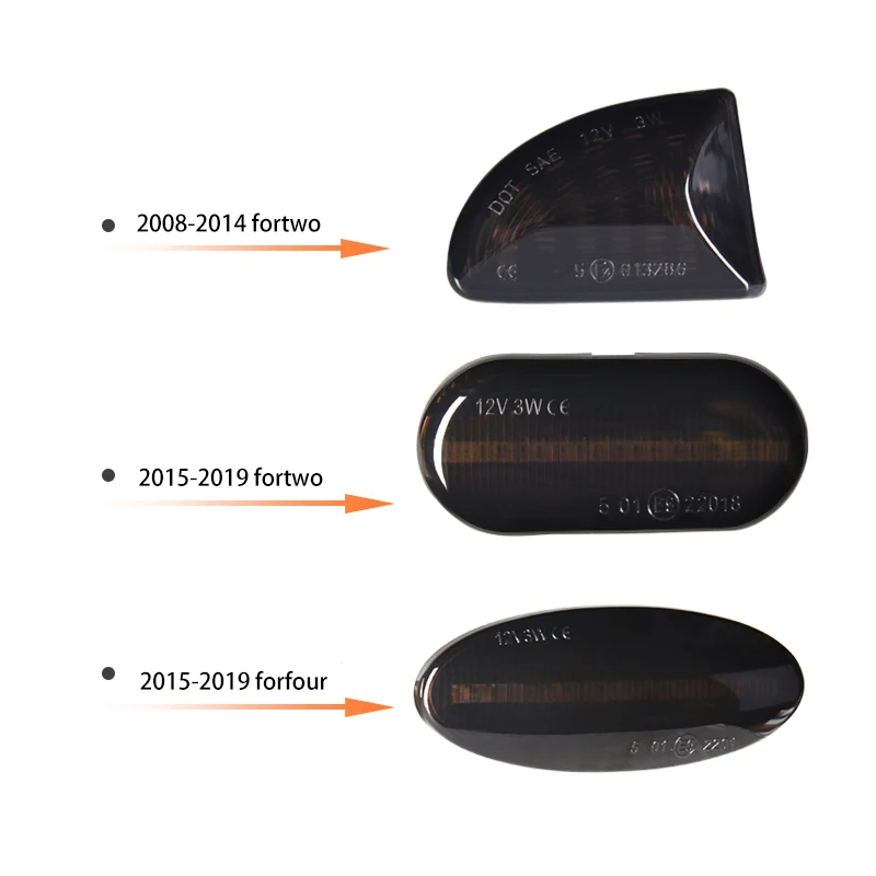 Автомобильная лампа бокового поворота светодиодная вспомогательная