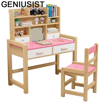 

Escritorio Child Enfant Mesinha Baby Children and Chair Play Kindertisch Adjustable Mesa Infantil for Kinder Study Kids Table