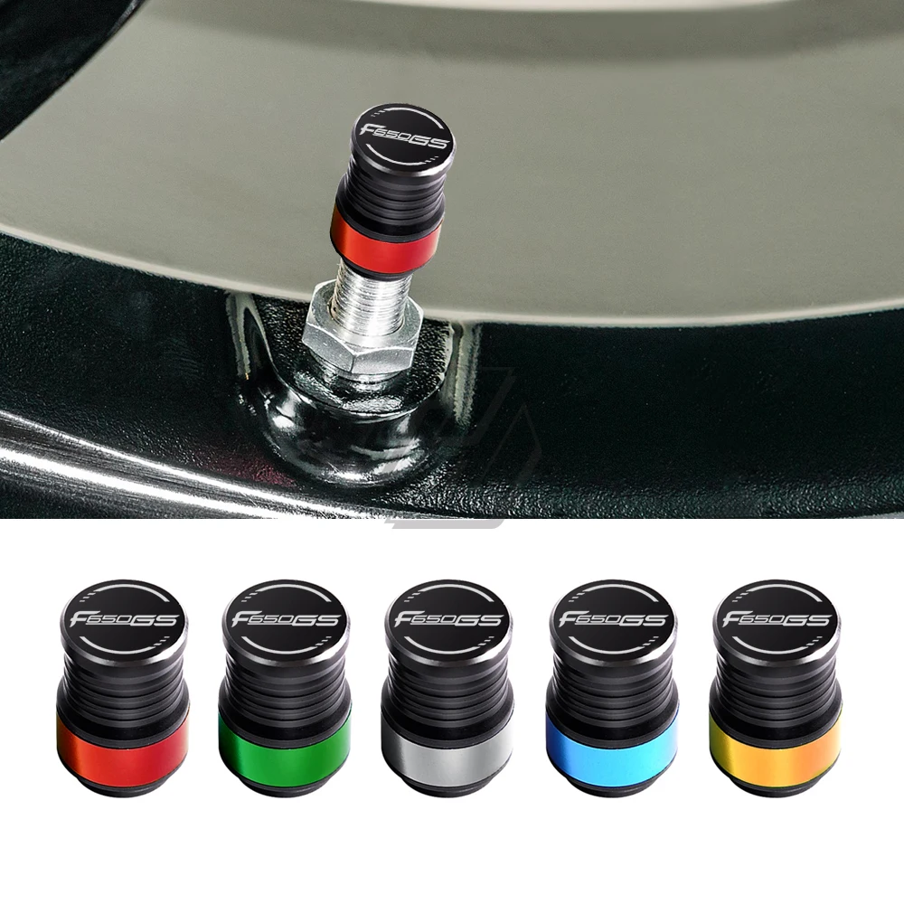 

For BMW Motorrad F650GS All Year Motorcycle Wheel Tire Valve caps cover CNC