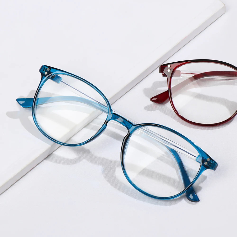 Hot Sale High-definition Reading Glasses Unisex Fashion Ultralight PC Frames Presbyopic Glasses Vision Care Eyewear +1.00~4.00 2