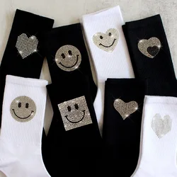 Korean Style Harajuku Socks Women's Skateboard Long Socks Creative Fun Lightning Hip Hop Style Socks Unisex Street Couple Socks