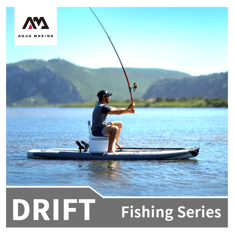 Aqua Marina Airship Drift Fishing Tavola Da Surf 3.3M Stabile Antiscivolo Gonfiaggio Paddle Board Base Con Base Sea Fishing Surf Boar