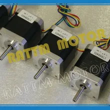 Rattmmotor 3 шт./лот 4 провода Nema17 (Национальная ассоциация