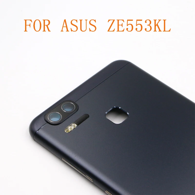 10 шт. ZE553KL задняя крышка корпуса для ASUS ZenFone 3 Zoom ZE553KL задняя крышка батарейка дверь с объективом камеры