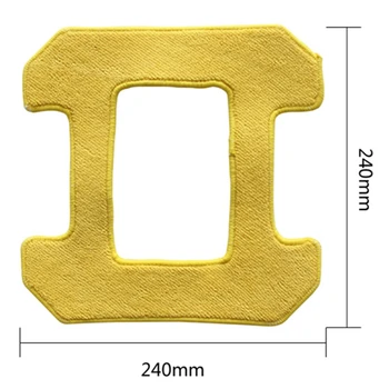 

New 5Pcs Wet Mop For Hobot 268 Window Clean Mop Cloth Weeper Glass Windows Microfiber Cloth Cleaner Part