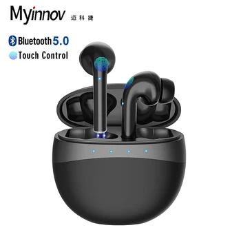 

Myinnov Tws Bluetooth wireless headset M19 sports earbuds in-ear hands-free headset with charging case for smartphones