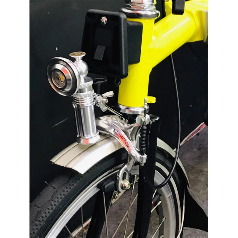 Misterio Microordenador bronce Luces de advertencia delanteras y traseras plegables para bicicleta de  brompton|Luz de bicicleta| - AliExpress
