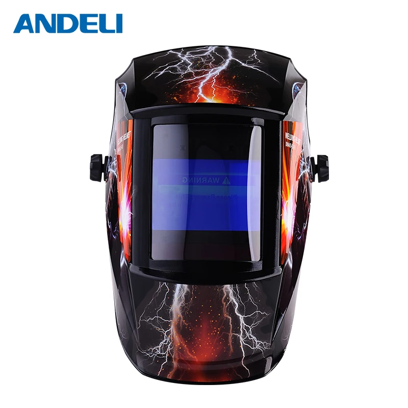 

ANDELI Automatic load filters Panel Adjustment TIG ME MMA Mask Helm Cap Lens for Lassen machine welding helmet welders masks