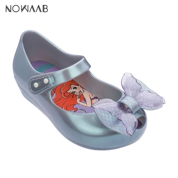 

2020 New Mini Melissa Jelly Sandals Girl Mermaid Jelly Sandals Children Princess Shoes Non-slip Melissa Shoes