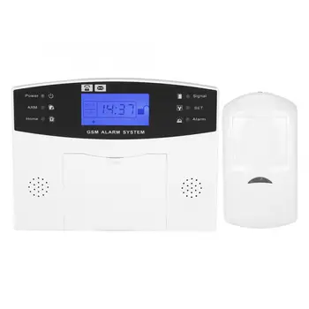 

433MHz Wireless Home Security GSM Alarm System Intercom for iOS Android APP Remote Control Hot