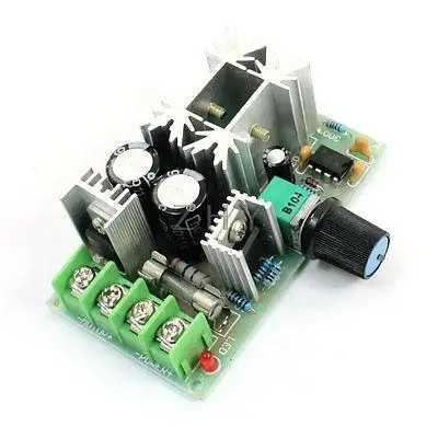 

DC 10-60V 20A 1200W Rotary Adjustable PWM Motor Blower Motor Speed Controller