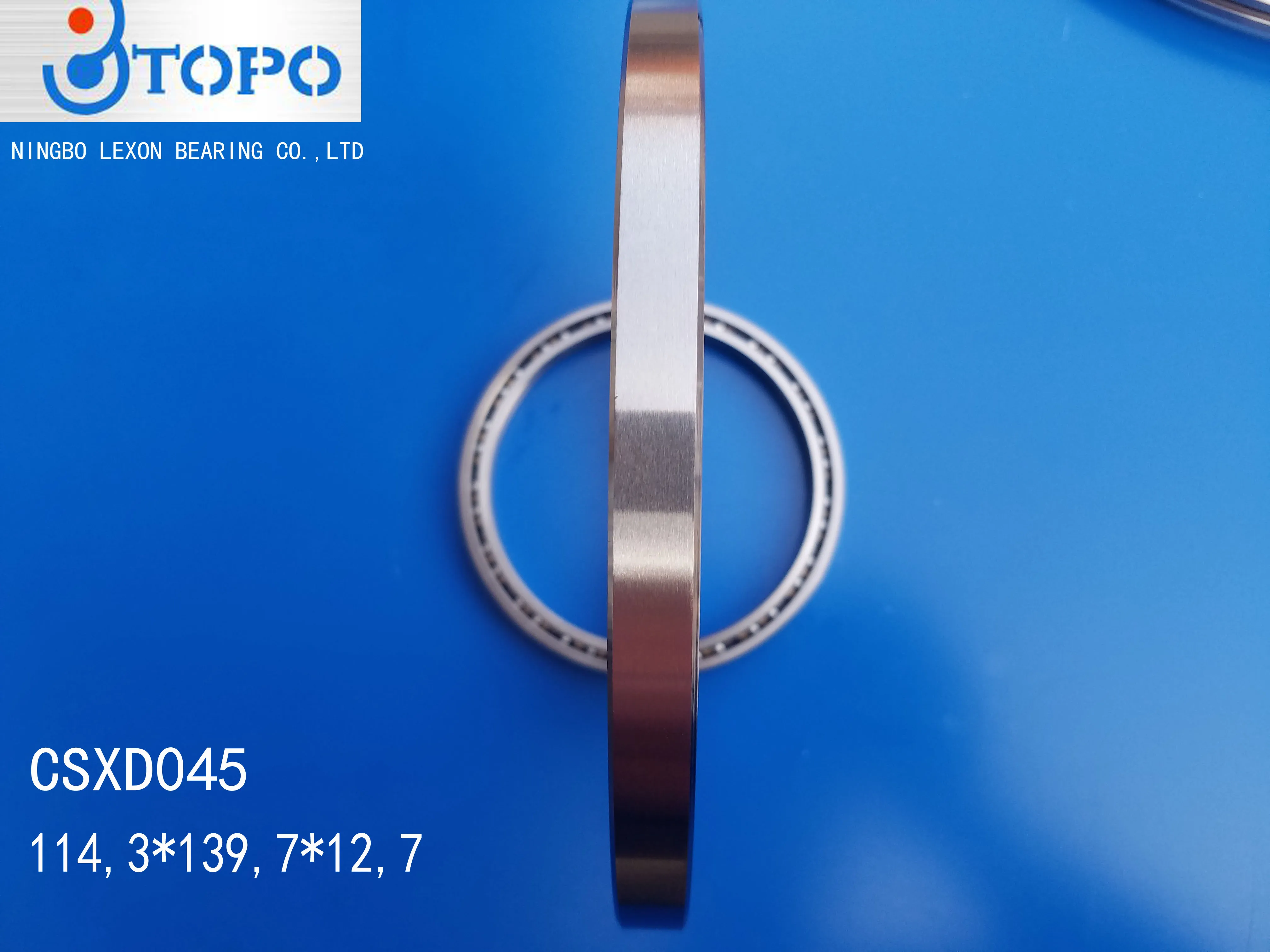 114,3*139,7*12,7 Thin section bearing CSXD045