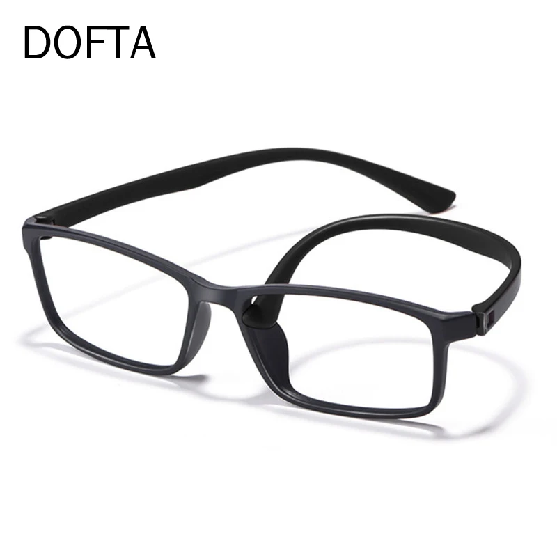 

Ультралегкие очки DOFTA TR90 в оправе, мужские Оптические очки для близорукости, мужские пластиковые бриллиантовые очки 5196A