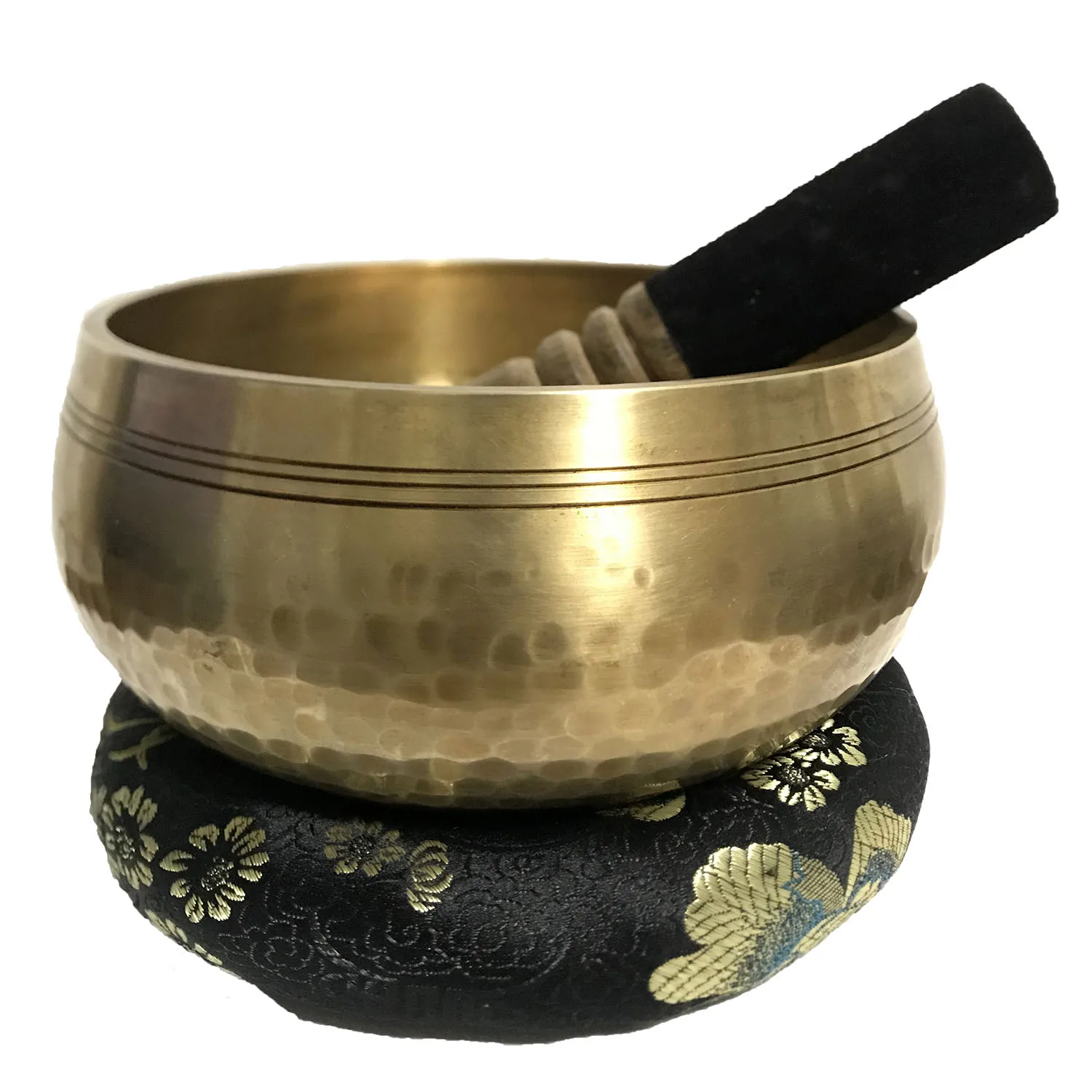 Tibetan Bowl Set With Mallet And Cushion Singing Bowls For Meditation Yoga Chanting Sound