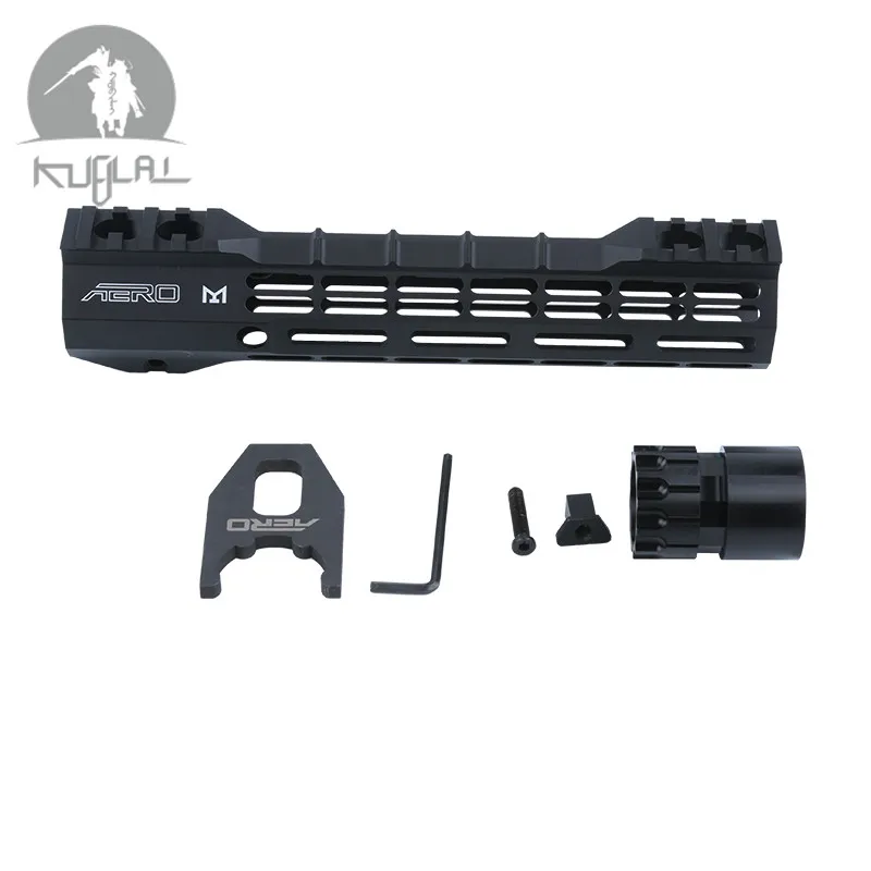 9 &quot12" 15 "свободный поплавок Keymod AEG GBB Handguard Picatinny Rail Slim Style с бочковой гайкой для