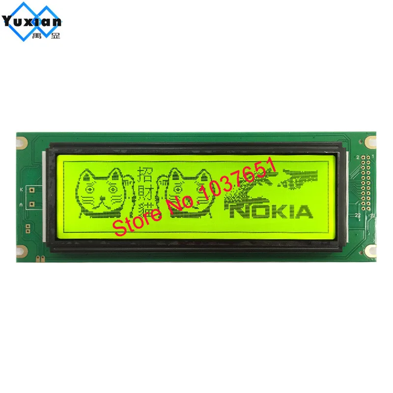 ЖК модуль 24064 240*64 дисплей зеленая фотография UCI6963 или T6963 LM24064DFW|display lcd module|display