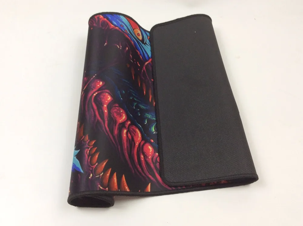 Congsipad fire Hyper beast CS GO Gaming Mouse Pad Locking Edge Large Mouse Mat PC Computer Laptop M
