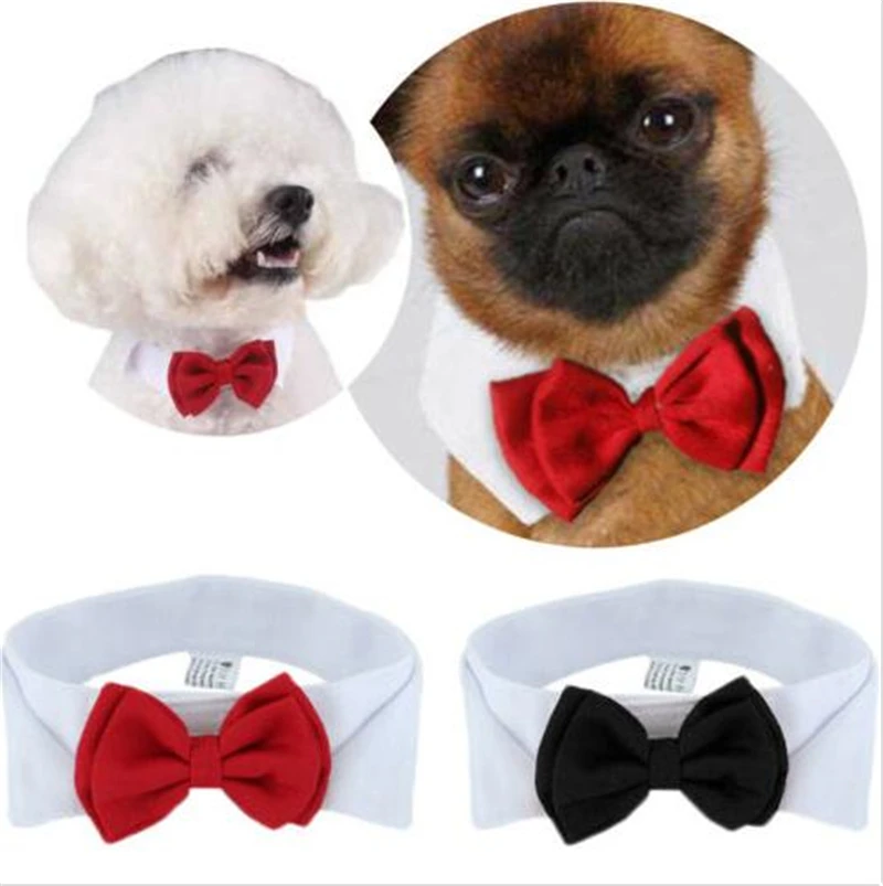 2 Color Dog Supplies Lovely Pet Cat Adjustable Bow Tie Collar Necktie Bowknot Clothes New Fashion | Дом и сад