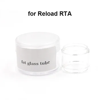 

2PCS Replacement Pyrex Glass Tube Extend Capacity Fit for Reload RTA