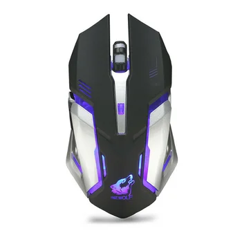 

Gaming Mouse Rechargeable X7 Wireless Silent LED Backlit USB Optical Ergonomic 1600DPI For Windows XP Vista Win 7 Win 8