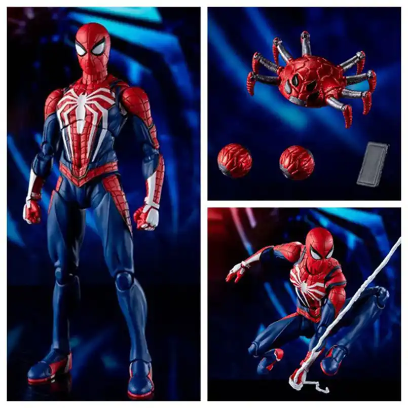 Juguetes de figuras de acción de PVC para hombre araña superhéroe de 15 cm, juego mejorado, ver figura de Spiderman, juguetes de Spider man, juguetes de modelos coleccionables|Figuras de juguete y acción| -