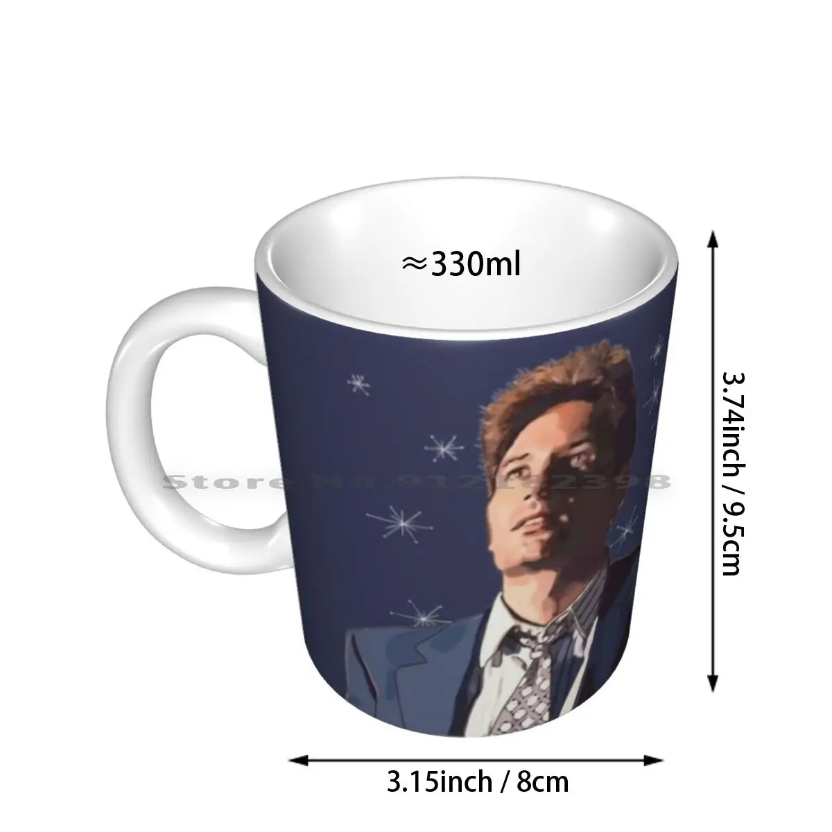 X File the Truth is Out There Ceramic Mug Dana Scully and Fox