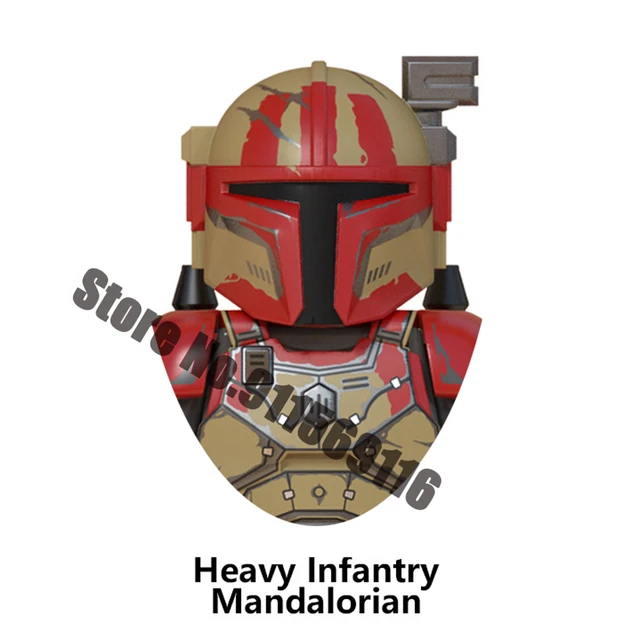 DISNEY Din Djarin Mandalorian Building Blocks Jango Boba Fett Grogu Baby Yoda Paz Vizla Bo-Katan Sabine Wren Brick Figure Toy WM991