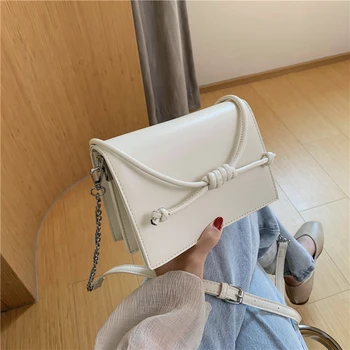 

Advanced sense of foreign small bag female simple summer messenger bag 2020 new tide net red wild chain shoulder bag