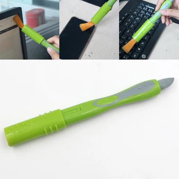 

Computer Soft Accessories Pen Keyboard Small Cleaning Brush Screen Window Multifunctional Easy Use Double Head Home Car