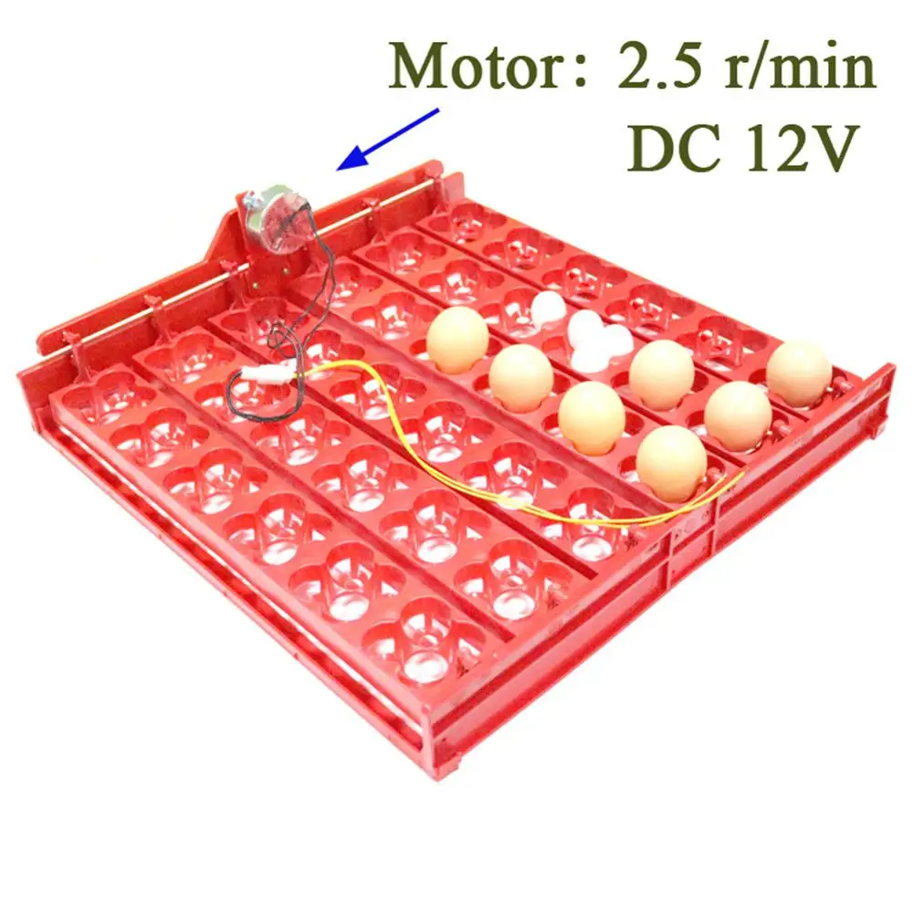36/144 автоматический инкубатор для яиц поворотный стол 110 V/220 V/12 V мотор курица утка гусь птицы птица яйца инкубационные принадлежности - Color: DC 12V
