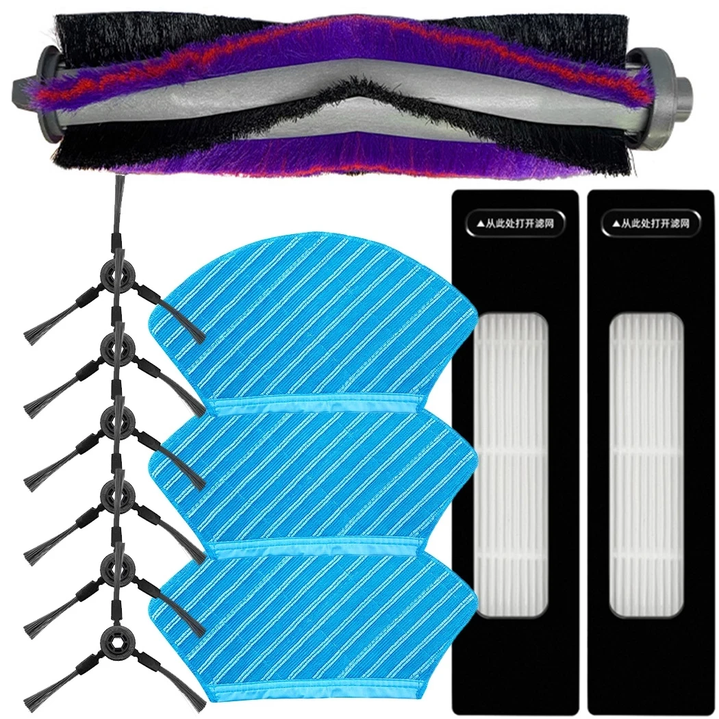 Pezzi Di Ricambio Per Midea M7 M7 Pro Accessori Per Midea M7 Robot Aspirapolvere Spazzola Di Ricambio Hepa Filter Rags Consumabili