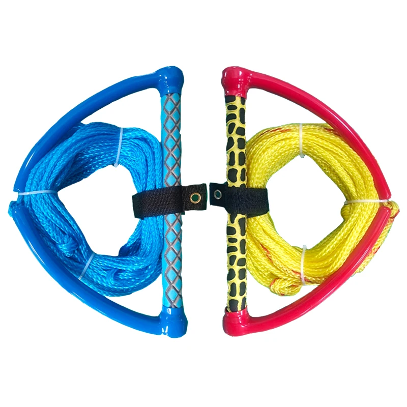 75Ft Corda Per Sci Nautico 2 Sezioni 1300Lb Corde Di Traino Guinzaglio Di Sicurezza Impugnatura In Eva Impugnatura Per Tavola Da Tavola Ginocchiera Su
