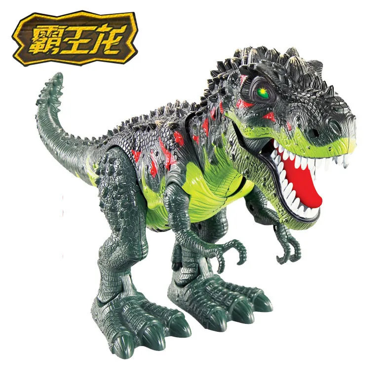 

Large Size Electric Dinosaur with Sound And Light Will Roar Will Walk T-Rex Tyrannosaurus Model Children Electric Sound And Ligh