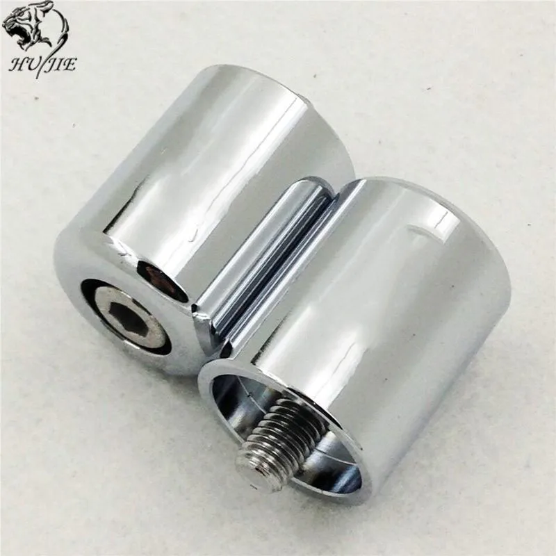 Наконечники велосипедного руля для Kawasak Ninja EX250 EX500 EX650R ZX6R-636 ZRX1100 ZZR1200 хром